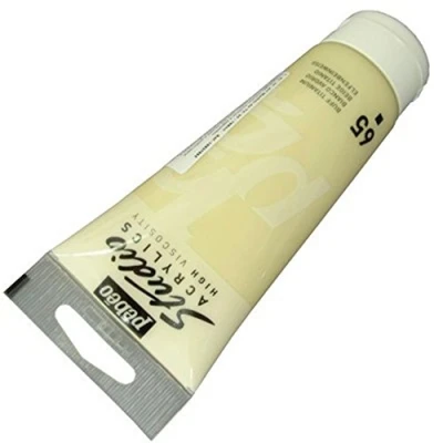 Afbeelding van Pebeo, Kleuren + verf voor doe het zelvers, Studio Acrylverf Fijne (Ivoorwit, 100 ml)