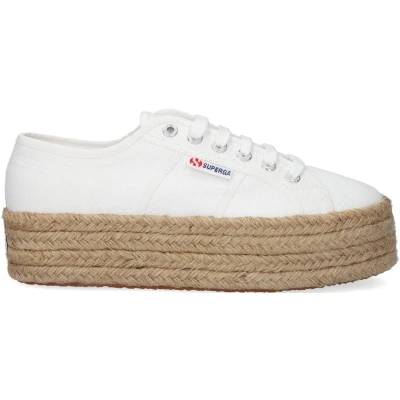 Afbeelding van Superga Mocassins, Dames, Maat: 39, White Textiel