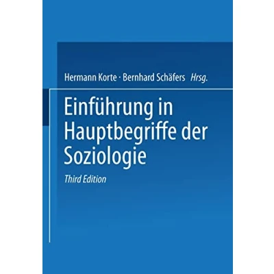 Afbeelding van Einfuhrung in Hauptbegriffe Der Soziologie