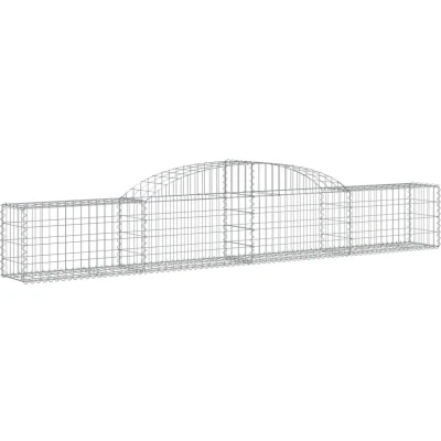 Afbeelding van Schanskorf gewelfd 300x30x40/60 cm gegalvaniseerd ijzer