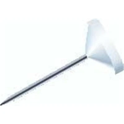 Image de Epingles Exacompta à tête plate unie Boîte de 100 Diam. 5mm Blanc