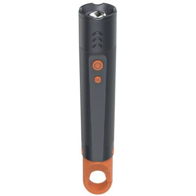 Afbeelding van Hama Led zaklamp &quot;FLX350&quot;, batterijen, schokbestendig, alu, 4 modi+SOS, zoom