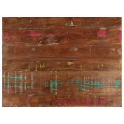 Afbeelding van vidaXL Tafelblad rechthoekig 90x70x1,5 cm massief gerecycled hout