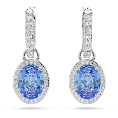 Afbeelding van Swarovski dames Constella oorringen met kristal in de kleur Zilver