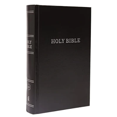 Afbeelding van KJV, Pew Bible, Large Print, Hardcover, Black, Red Letter Edition