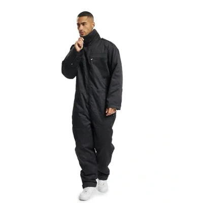 Image de Brandit Homme Vêtement de travail Bw Panzerkombi, Noir, M