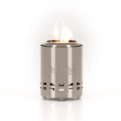 Afbeelding van herQs Smokeless FirePit Mighty Rookloze vuurkorf Rookvrije