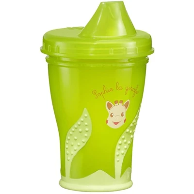 Image de Verre d&#039;apprentissage anti fuite Vulli Sophie la girafe