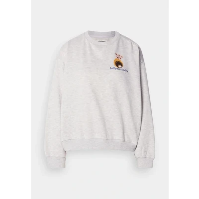 Afbeelding van Lollys Laundry Sweater, Dames, Maat: XS, Light grey melange