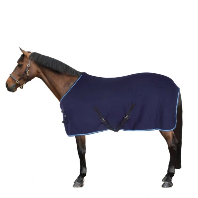 Afbeelding van Riding World Fleecedeken Polar Fleece Kruissingels 156/206