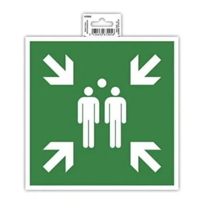Afbeelding van Exacompta Ref. 67005E 1 x kleefpunt Gemaakt van antislip en UV bestendig behandeld PVC Afmetingen: 20 cm Kleur: groen wit