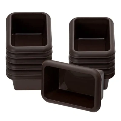 Afbeelding van Lurch FlexiForm 585078 Mini Batzen Broodbakvorm, 12 stuks, 100% BPA vrij, platina siliconen, bruin, 9,1 x 5,6 cm