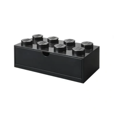 Afbeelding van LEGO® Brick 8 Opbergbox Met Lade Zwart