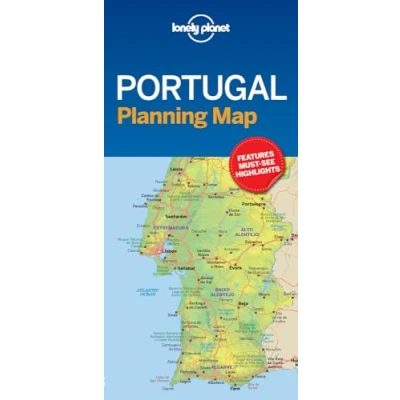 Afbeelding van Lonely Planet Portugal Planning Map