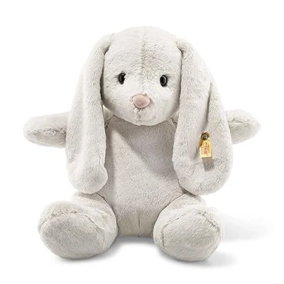 Afbeelding van Steiff knuffeldier Hoppie de haas grijs 38cm
