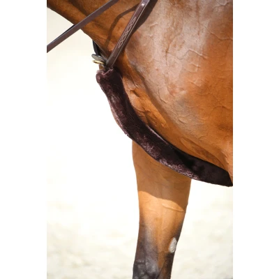 Image de Kentucky Fourrure de Collier Chasse Sheepskin Marron 60cm