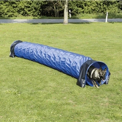 Afbeelding van Trixie Dog Activity Agility Basis Tunnel Blauw 60 CMX5 MTR