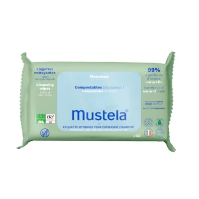 Afbeelding van Mustela Reinigende Doekjes Geparfumeerd 60