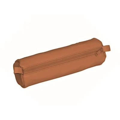 Afbeelding van Juscha Ju 43147 Pennenetui Alassio Echt Leer Bruin 21X6Cm