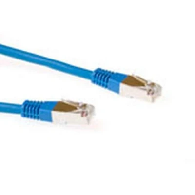 Afbeelding van ACT FB9601 LSZH SFTP CAT6 Patchkabel Blauw 1 meter