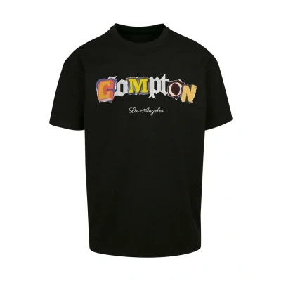 Afbeelding van Upscale by Mister Tee Compton L A Tshirt print, Heren, Maat: XL, Black