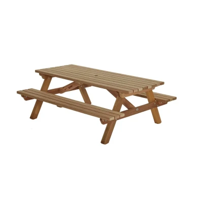 Afbeelding van Picknicktafel hardhout 200cm Talen Buitenmeubelen