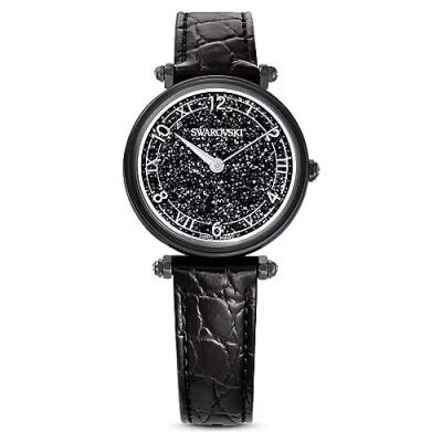 Afbeelding van Swarovski dames Crystalline Wonder horloge 5664311 in de kleur Zwart