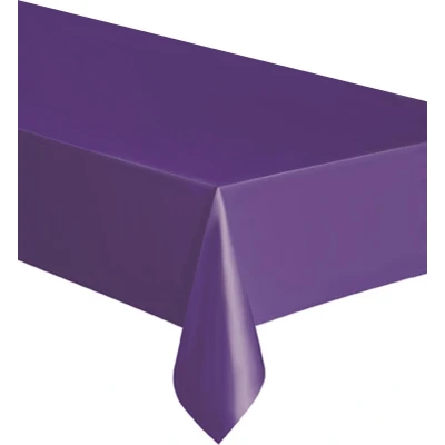 Afbeelding van Unique Party Plastic tafelkleed 5088 diepviolet 2,7 x 1,4 m