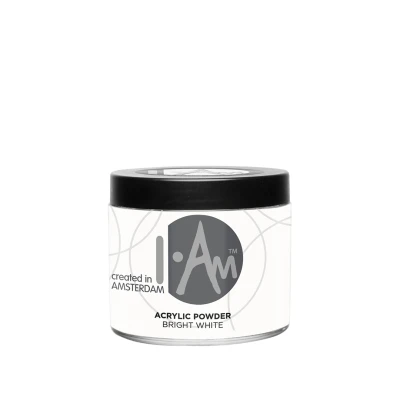 Afbeelding van I.Am Acrylic Powder Bright White (250gr) Wit