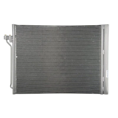 Afbeelding van NRF Easy Fit 350325 Condensor Airco Met droger, afdichtring 15,3 13,7 Aluminium 580 BMW: 5 Saloon, Touring, 7