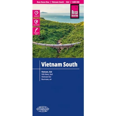 Afbeelding van Reise Know How Landkarte Vietnam Süd (1:600.000) 8.A 2024