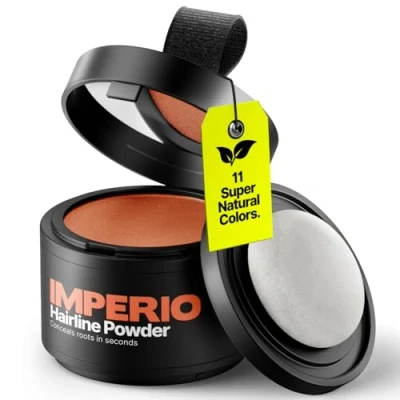 Afbeelding van IMPERIO Uitgroei Poeder Koperrood · Spray Alternatief Verven Haarmascara Bijwerken Uitgroeispray Opnieuw Uitgevonden