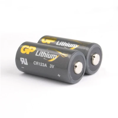 Afbeelding van CR123A batterij GP lithium 3V 2 stuks