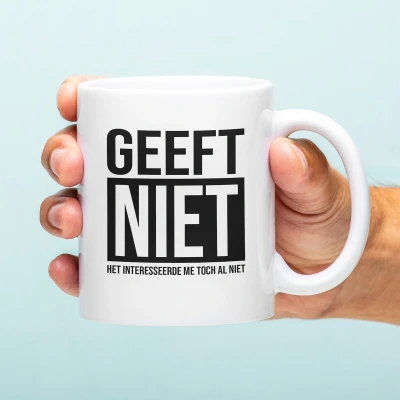 Afbeelding van Mok Geeft Niet