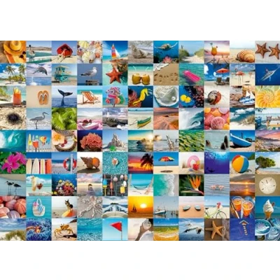 Afbeelding van Legpuzzel 99 Momenten Aan Zee, 1000st.