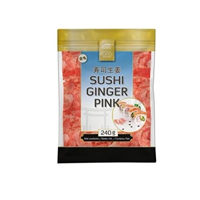 Afbeelding van rode sushi gember sushiingwer 240 g roze