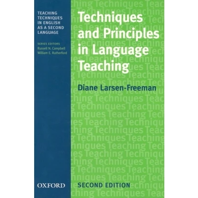 Afbeelding van Techniques and Principles in Language Teaching