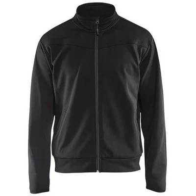 Image de Sweat zippé noir/gris foncé