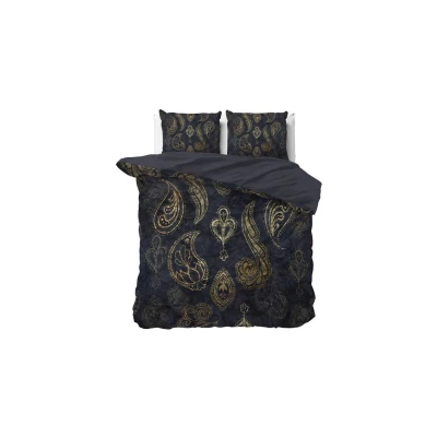 Afbeelding van Dekbedovertrek 2 Persoons 200x200 Dreamhouse Satijn Blauw