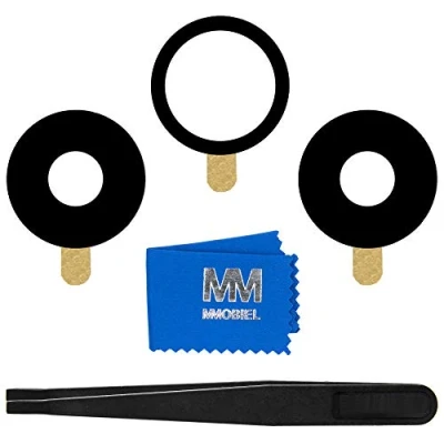 Afbeelding van MMOBIEL Glas Lens Back Camera voor iPhone 11 Pro / Max (ZWART) inclusief Pincet en Doekje