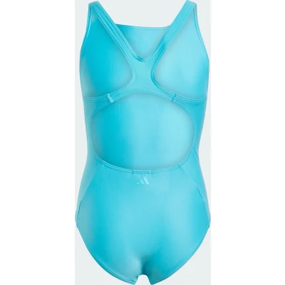 Afbeelding van adidas Performance Big Bars Badpak Kids Kinderen Turquoise 152