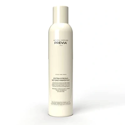 Afbeelding van Previa Natural Haircare Style and Finish Extra Strong No Gas Hairspray Haarlak 200 ml