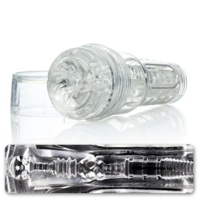 Afbeelding van Fleshlight GO Torque Masturbator Transparant Levensecht Gevoel
