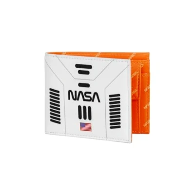 Afbeelding van NASA Spaceship herenportemonnee wit 12 x cm één maat portemonnee heren ruimteschip, Wit., Ruimteschip