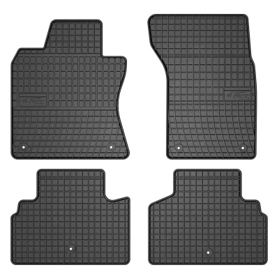 Afbeelding van FROGUM 547716 Vloermatset Rubber voor en achter 4 zwart