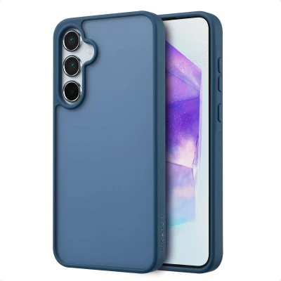 Afbeelding van imoshion Hoesje Geschikt voor Samsung Galaxy A55 Color Guard Backcover Donkerblauw