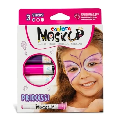 Afbeelding van Carioca Maquillagestiften Mask Up Princess, Doos Met 3 Stiften