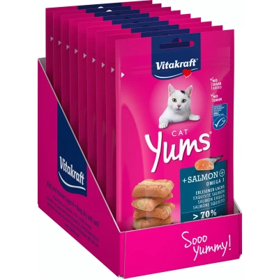 Afbeelding van Vitakraft Cat Yums zalm 9x40 gram