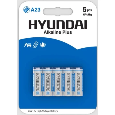 Afbeelding van Hyundai Batteries Alkaline Plus A23 batterijen 5 stuks