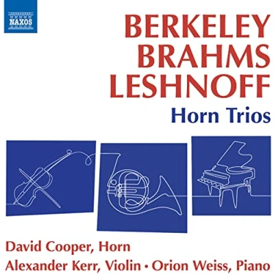 Afbeelding van David Cooper, Alexander Kerr, Orion Weiss Horn Trios (CD)
